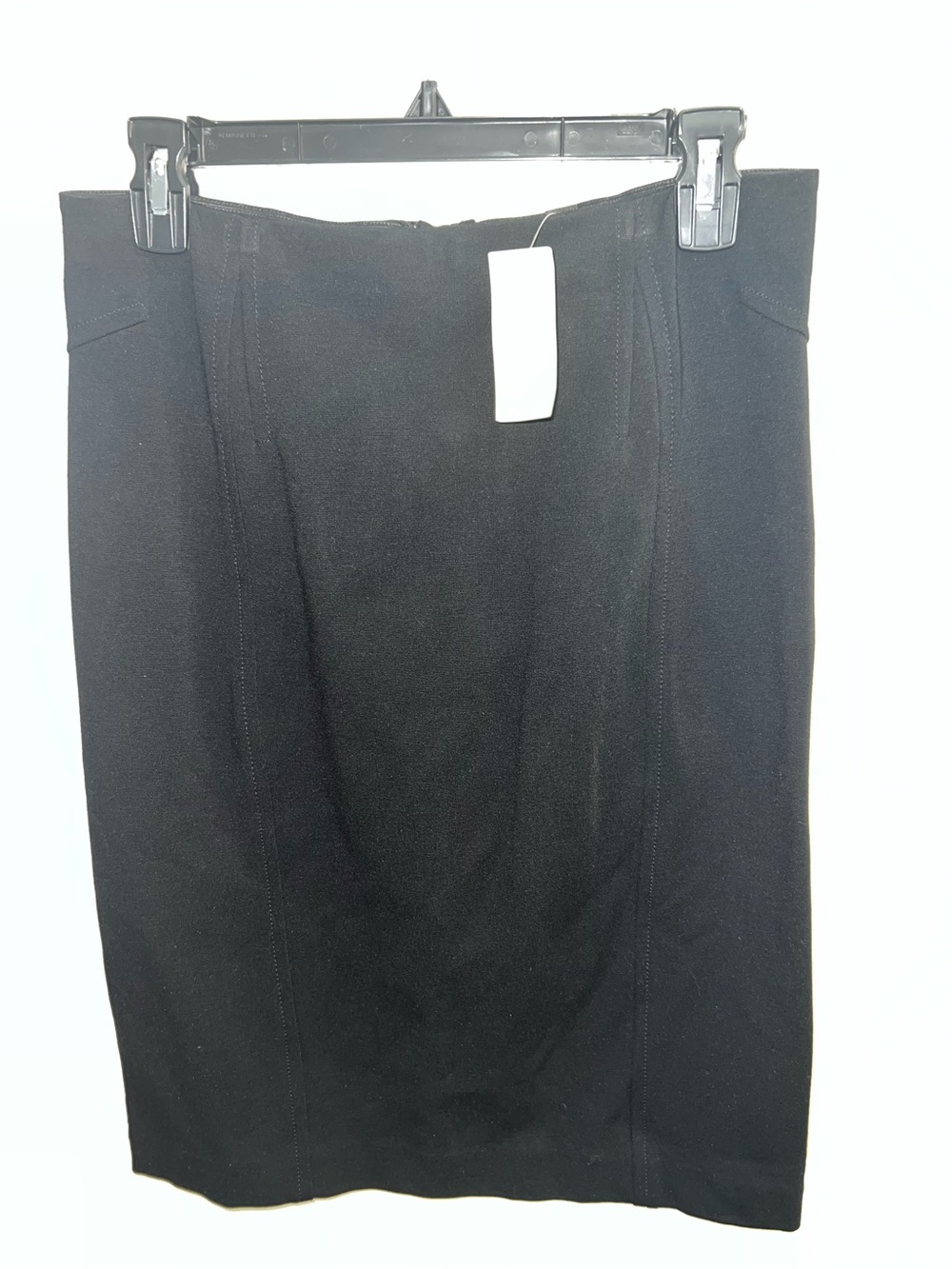 Ann Taylor Black Pencil Skirt with Subtle Seaming - Picture 1 of 3